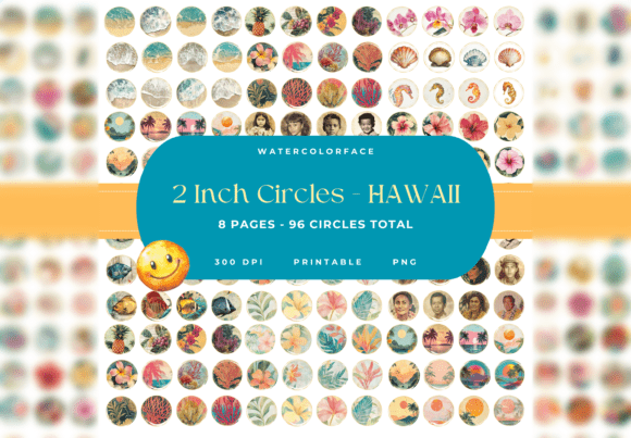 Download Hawaiian Ephemera Circles - Ephemera Collection