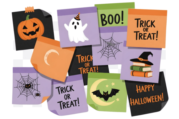 Download Halloween Sticky Notes PNG Clipart - Sticky notes png Collection
