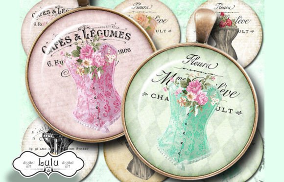 Download Lovely Corsets Circles - Circles Collection