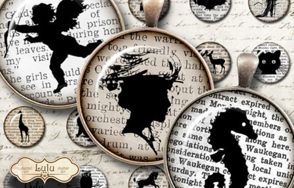 Download Silhouettes Circles - Premium Bundle