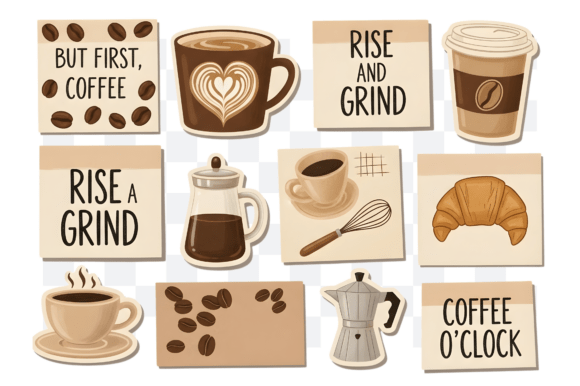 Download Coffee Latte Sticky Notes PNG Clipart - Sticky notes png Collection