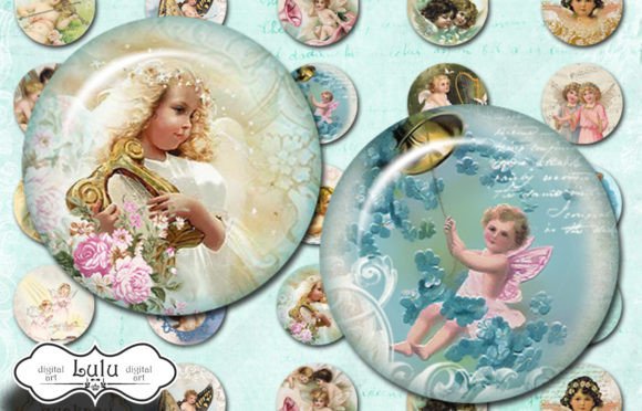 Download Angel Circles [40 Circles, 1 Inch] - Circles Collection
